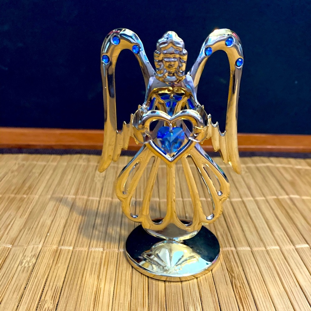22KT Gold plated Guardian Angel Birthstone Collection: